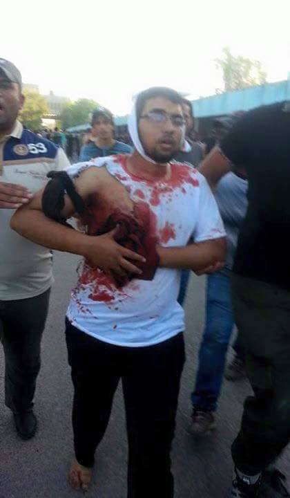 به‌ وێنه‌.. خۆپیشانده‌رانی به‌غدا هه‌ڵیانكوتایه‌ سه‌ر باڵه‌خانه‌ی ئه‌نجوومه‌نی وه‌زیران